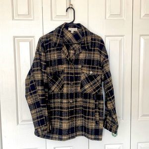 Oversized button jacket